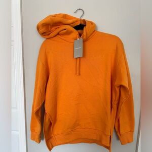 Everlane NWT Bold Orange Hoodie 100% Human